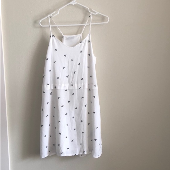 ASOS. Vila Clothes brand Dove Dress. Medium - Picture 2 of 3